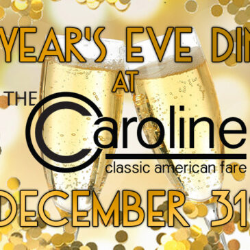 New Year’s Eve Dinner 2021 | December 31st