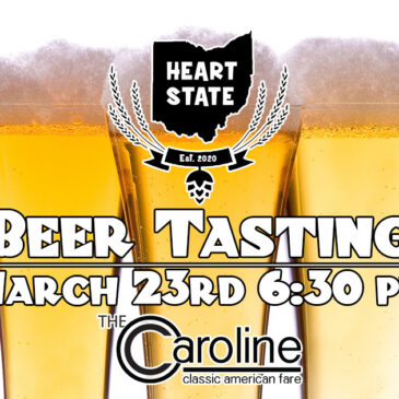 Heart State Brewing Co. Beer Tasting | March 23rd