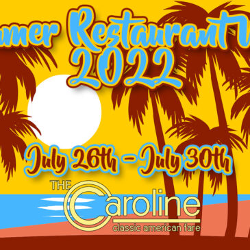 Summer Restaurant Week 2022 | July 26-30