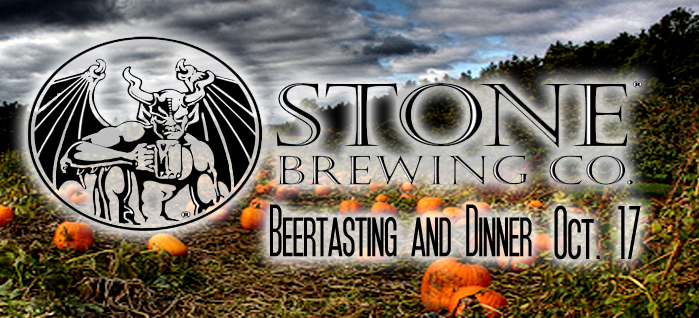 Stone Brewing Co. | October Beertasting & Dinner