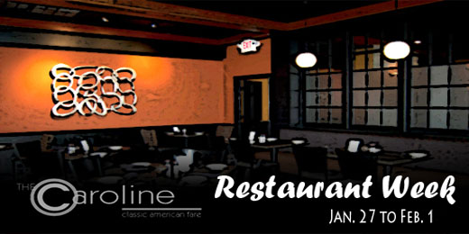 Restaurant Week Menu: Jan 27 through Feb 1