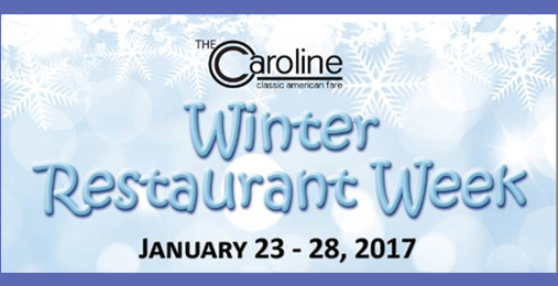 2017 Winter Restaurant Week | January 23 – 28