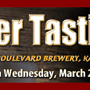 Boulevard Brewery Beer Tasting | March 29th