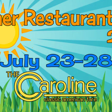 Summer Restaurant Week 2018 is July 23rd – 28th