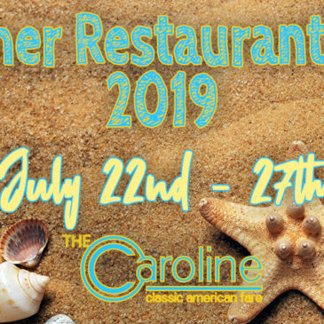 2019 Summer Restaurant Week Menu | July 22nd – July 27th