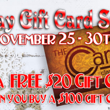 2019 Holiday Gift Card Special | 11/25-11/30