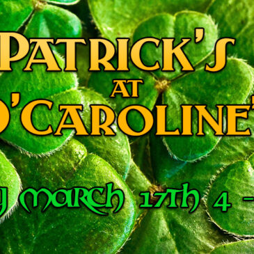 St Patrick’s Day at O’Carolines | March 17th 2023