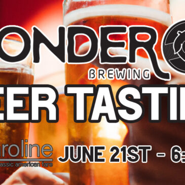 Sonder Brewing Beer Tasting | June 21st 6:30 pm