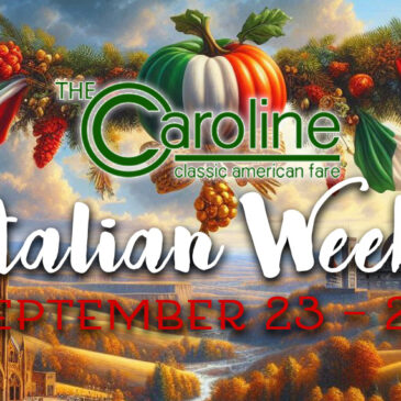 Italian Week at The Caroline | Sept 23rd – 28th